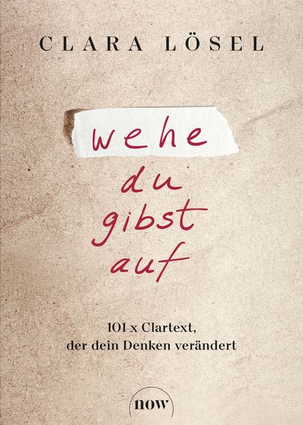 Wehe du gibst auf