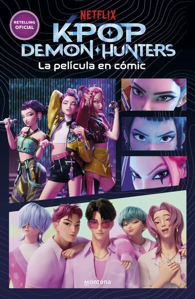 KPop Demon Hunters: La película en cómic