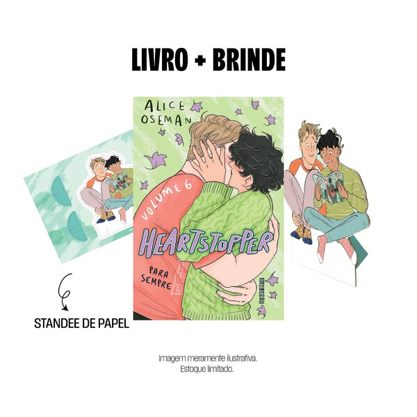 Heartstopper: Para sempre (com brindes)