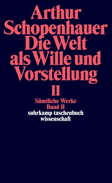 Die Welt als Wille und Vorstellung