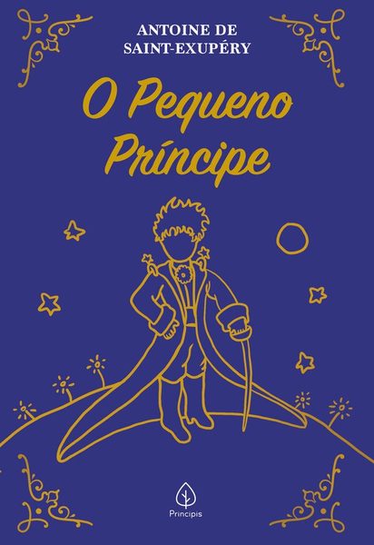 O Pequeno Príncipe (almofadado azul)