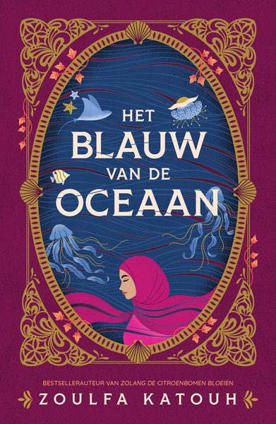 Het blauw van de oceaan
