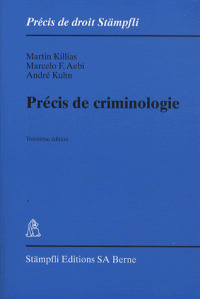 Précis de criminologie