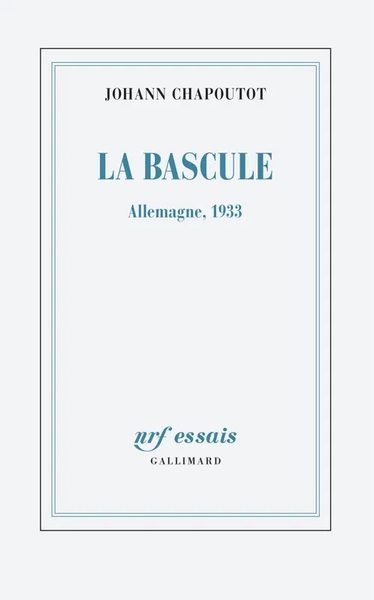 La bascule : Allemagne, 1933