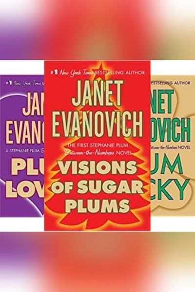 BETWEEN THE NUMBERS Series -- 4-book set by Janet Evanovich -- Visions of Sugar Plums / Plum Lovin' / Plum Lucky / Plum Spooky